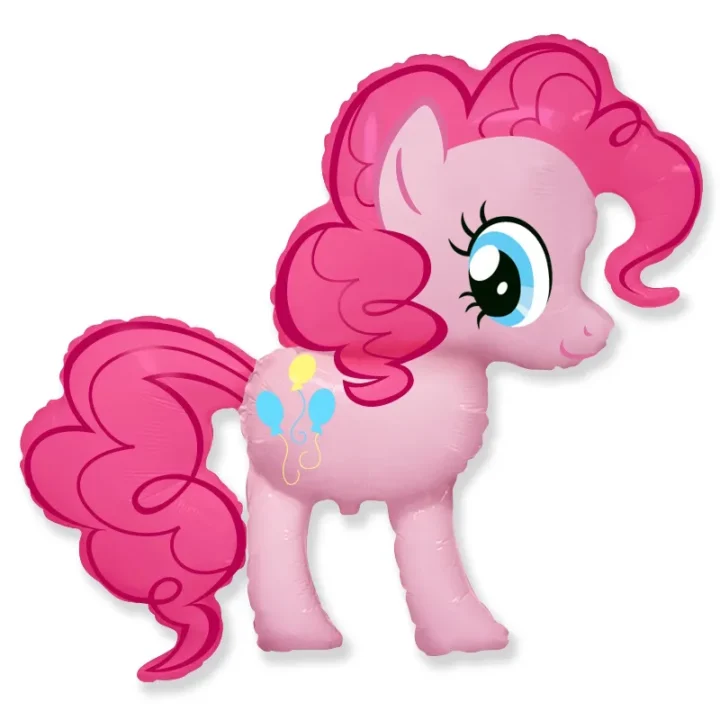 Пинки пай, My Little Pony, шар 102 см, фигура
